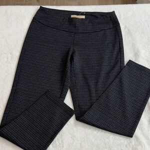 Black Checkered Women's Pants NWT